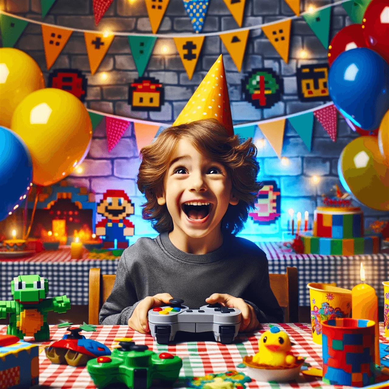 Fejr Super Mario’s Fødselsdag i Stil