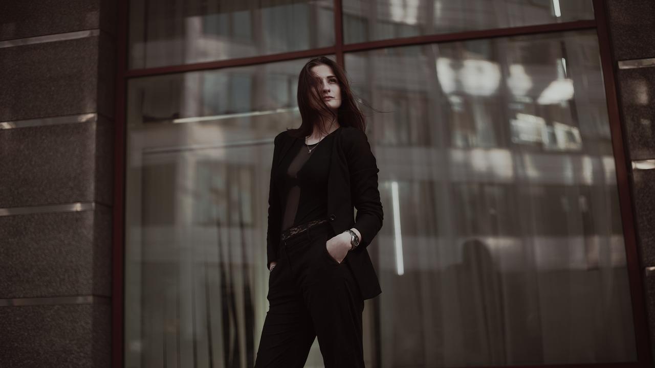 Sorte bukser til kvinder