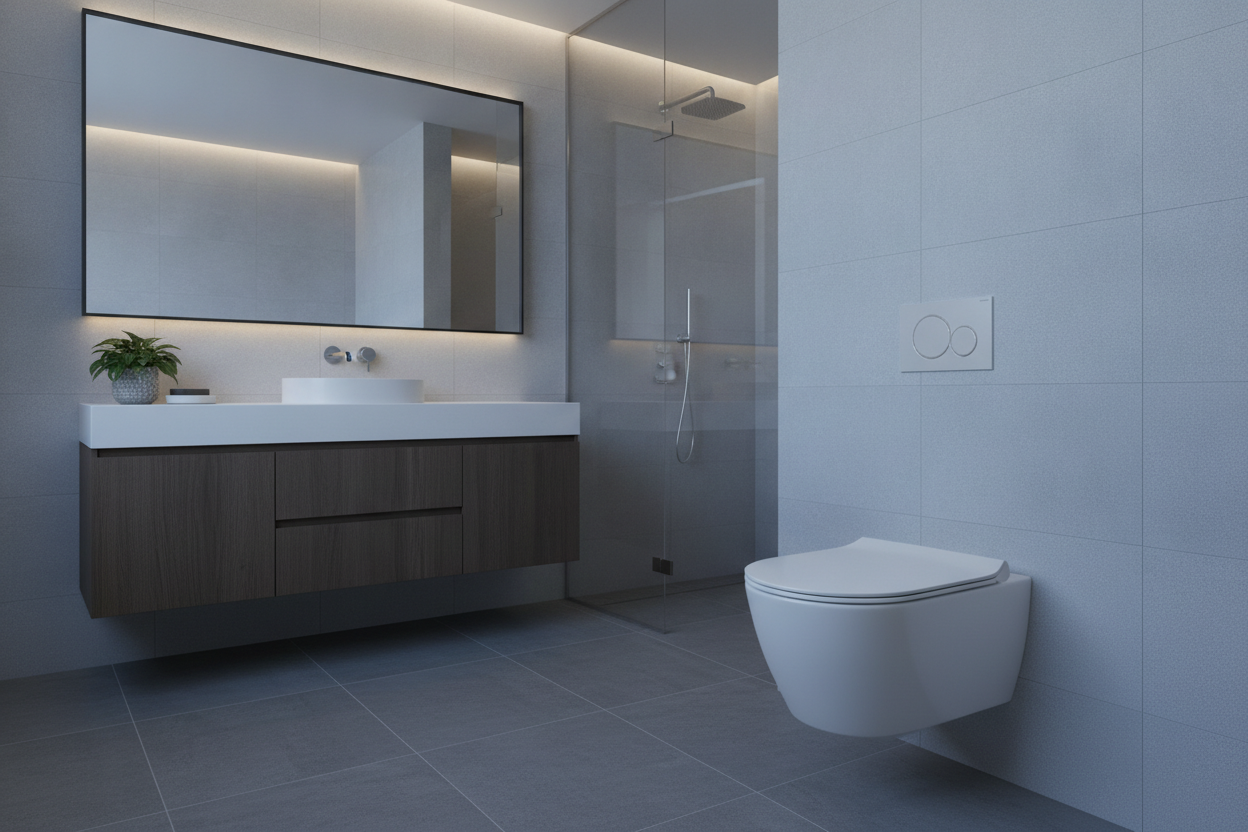 Hvorfor vælge et væghængt toilet uden skyllekant?